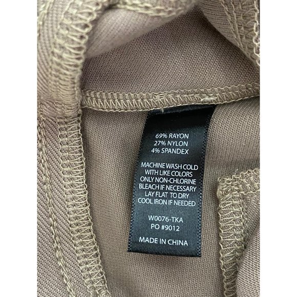 NWT Betabrand Dress Pant Yoga Pants in Khaki Twill Medium Long - Picture 10 of 16